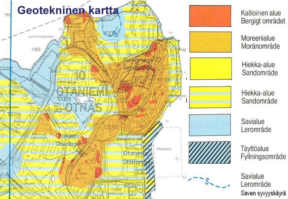 . Huonosti kantava maa voidaan usein vaihtaa: - routimaton, hyvin tiivistyvä ja kantava kiviaines