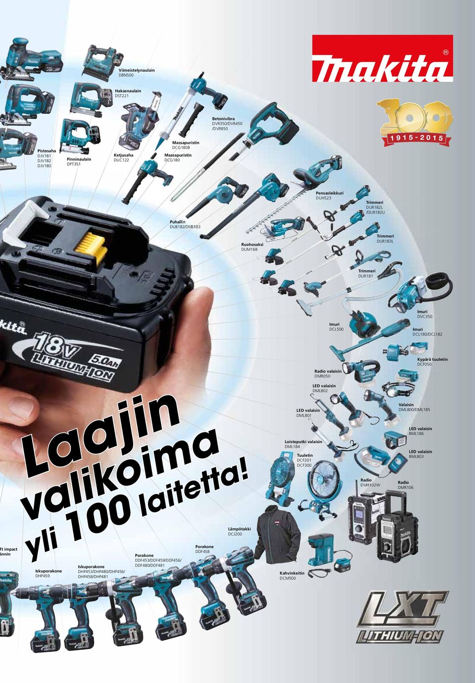 Radio valaisin DMR050 n i j a a LED valaisin DML802 Lalikoimtetta!