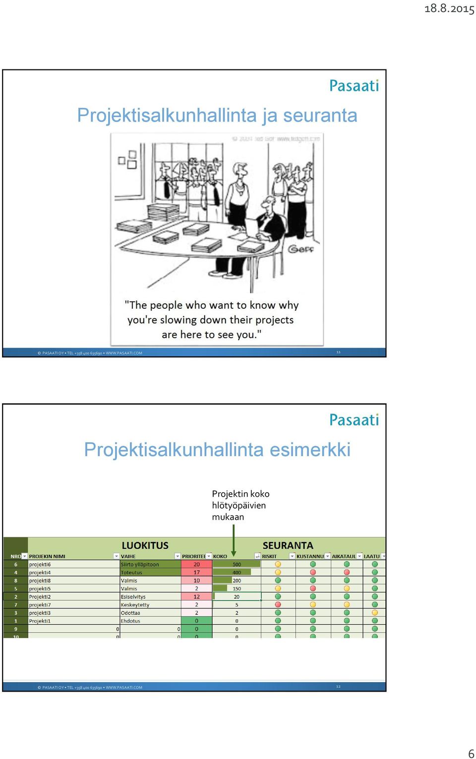 Projektisalkunhallinta