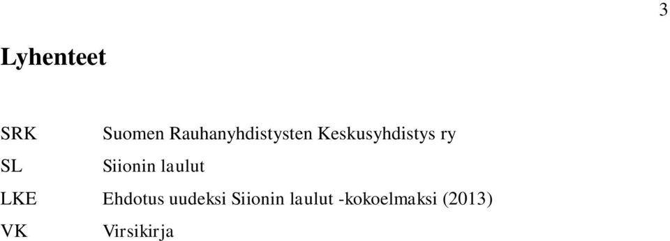 SL Siionin laulut LKE Ehdotus