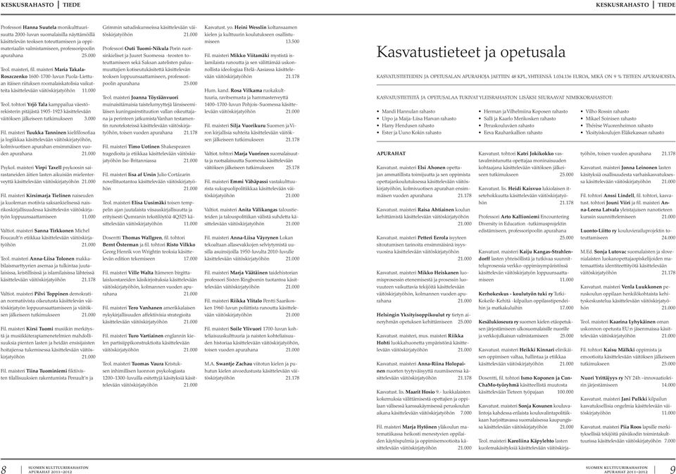 tohtori Yrjö Tala kamppailua väestörekisterin pitäjästä 1905-1923 käsittelevään väitöksen jälkeiseen tutkimukseen Fil.