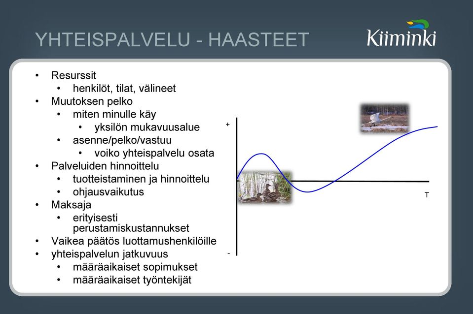 tuotteistaminen ja hinnoittelu ohjausvaikutus Maksaja erityisesti perustamiskustannukset Vaikea