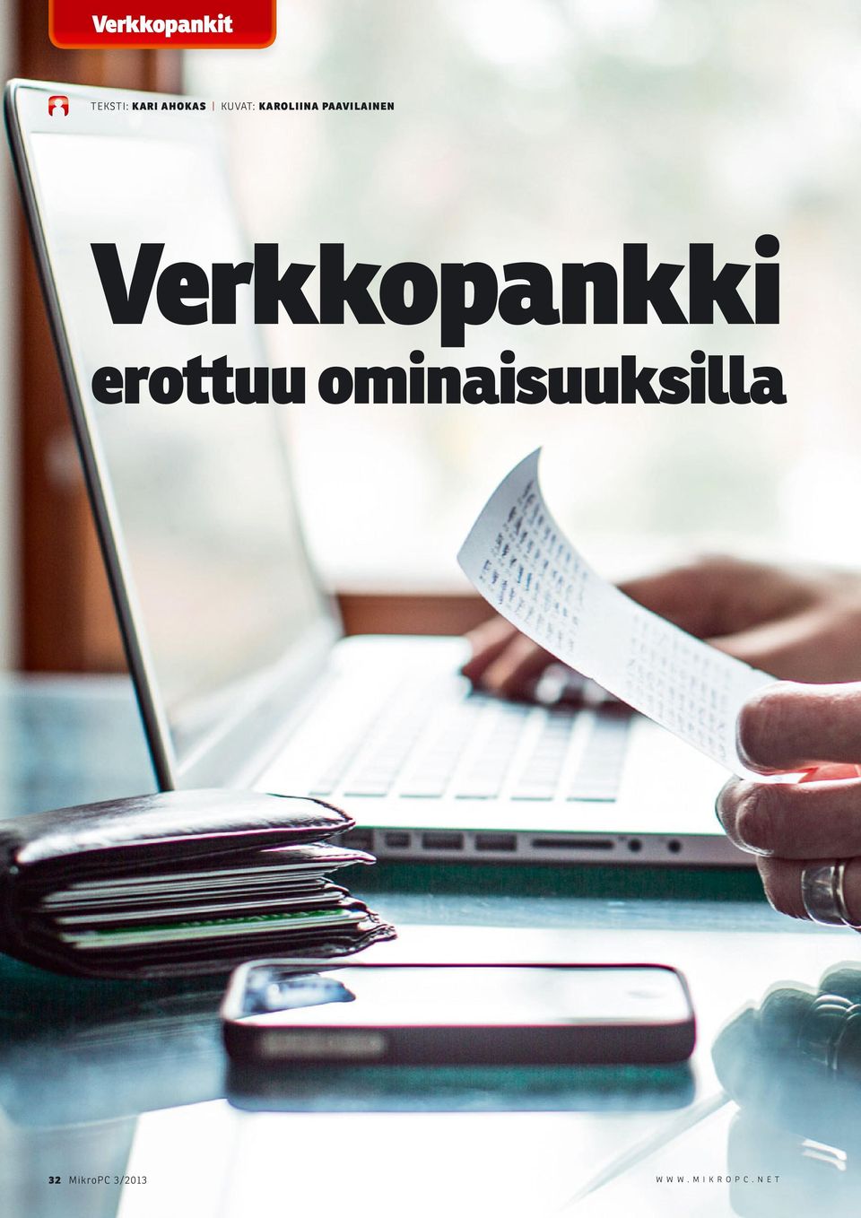 Verkkopankki erottuu
