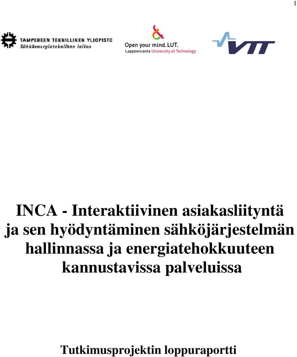 hallinnassa ja energiatehokkuuteen