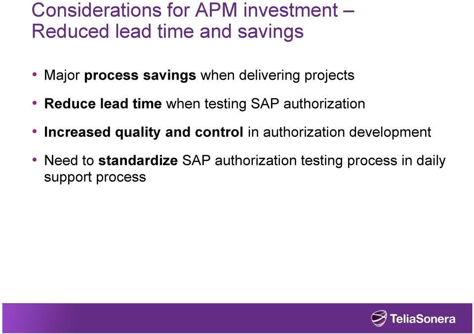 SAP authorization Increased quality and control in authorization