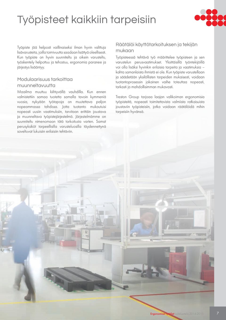 Modulaarisuus tarkoittaa muunneltavuutta Maailma muuttuu kiihtyvällä vauhdilla.