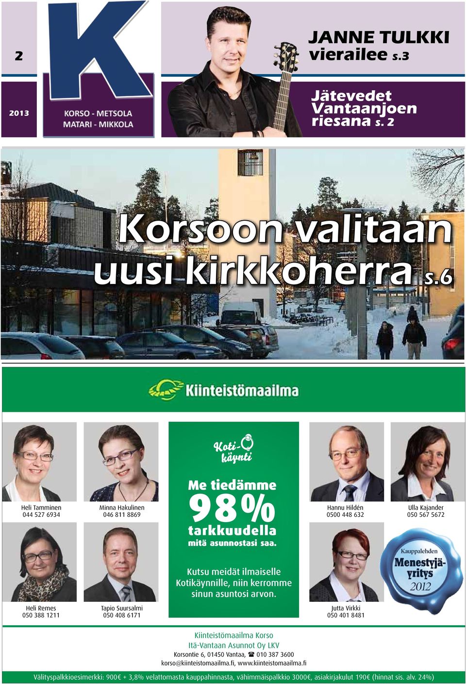 Korsoon valitaan uusi kirkkoherra s.6 - PDF Free Download