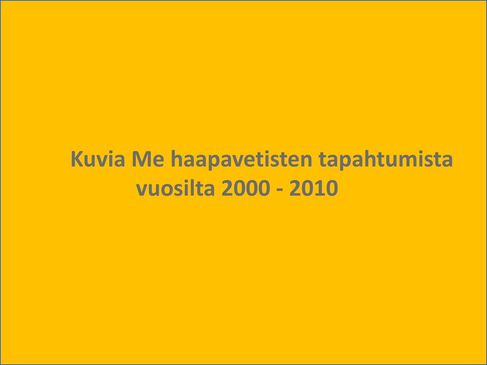 tapahtumista
