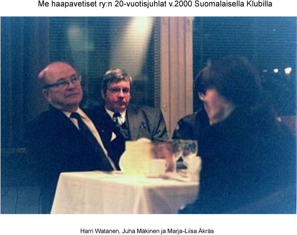 2000 Suomalaisella Klubilla