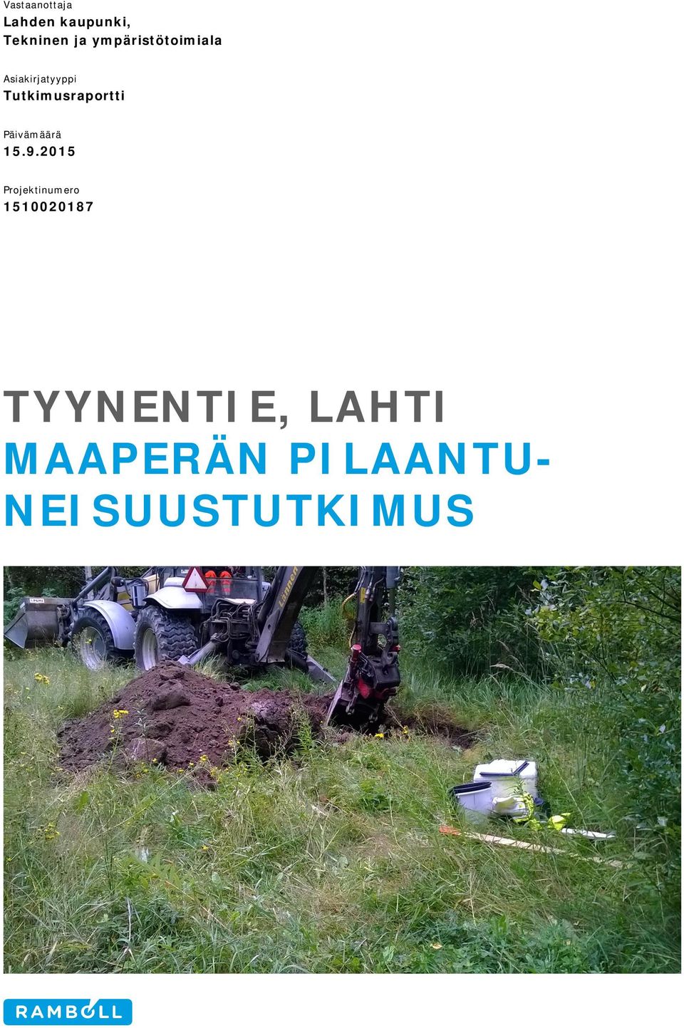 Tutkimusraportti Päivämäärä 15.9.
