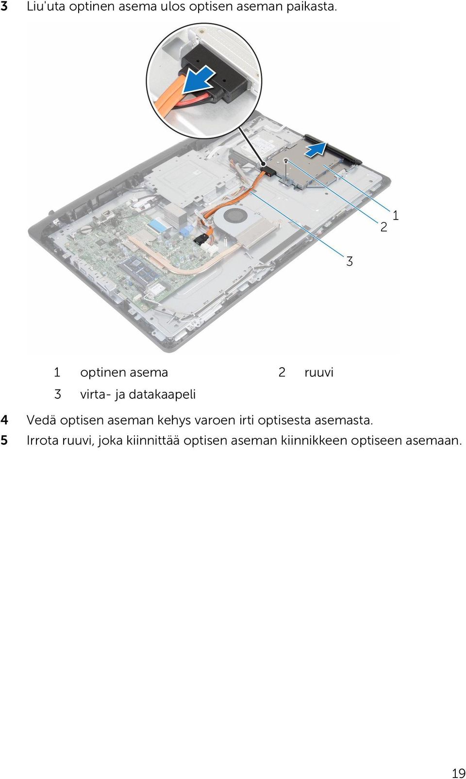 optisen aseman kehys varoen irti optisesta asemasta.