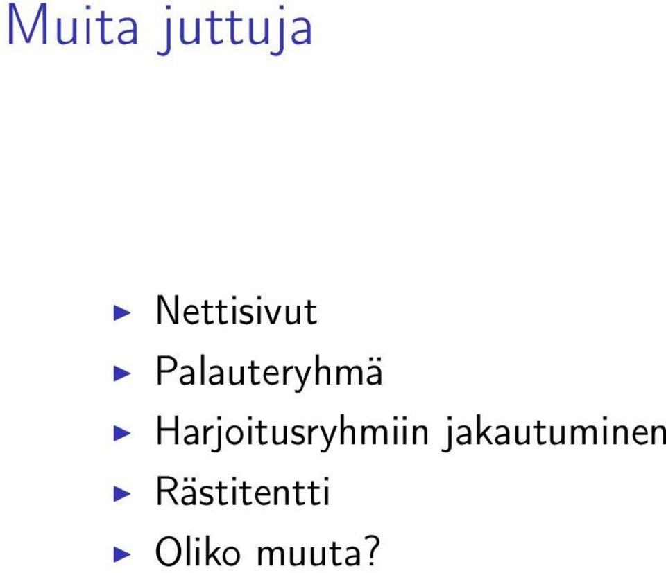 Palauteryhmä