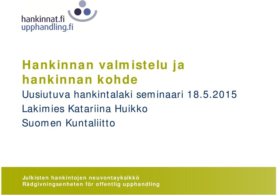 hankintalaki seminaari 18.5.