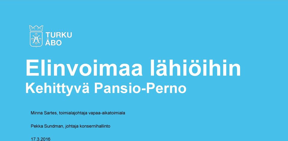 toimialajohtaja vapaa-aikatoimiala