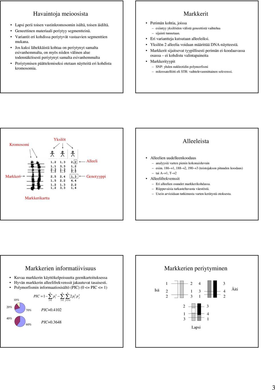 Geenikartoituksen käsitteet ja lähestymistavat - PDF Free Download