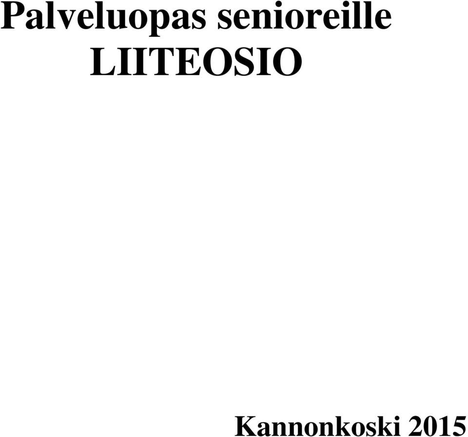 LIITEOSIO