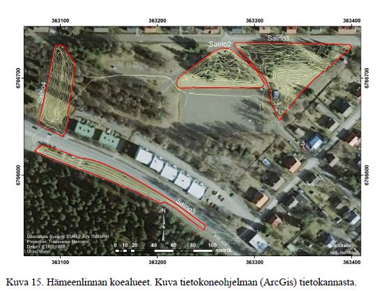 Sairion leikkausten dokumentointia Polttoaineen kulutusmittaus