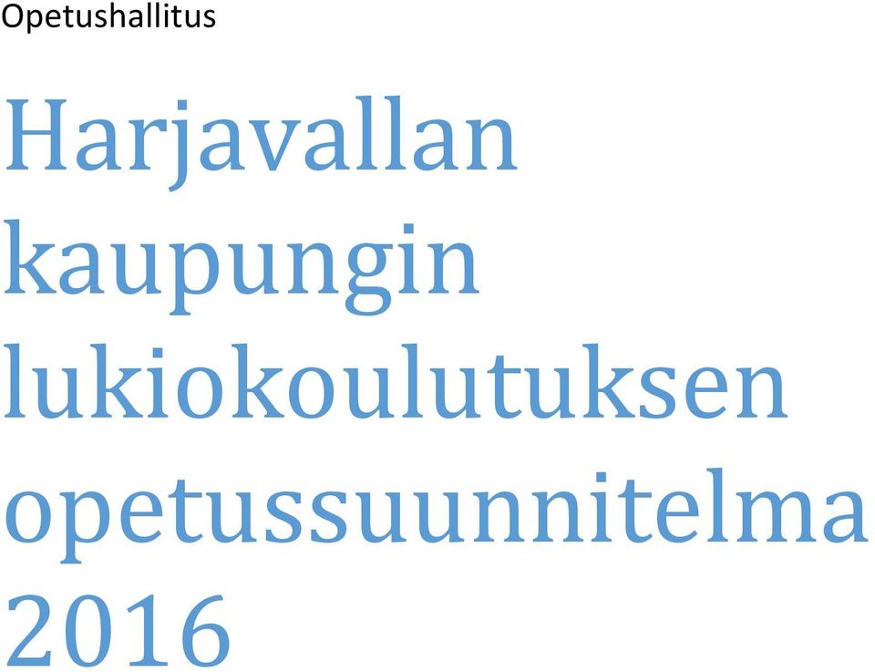 kaupungin
