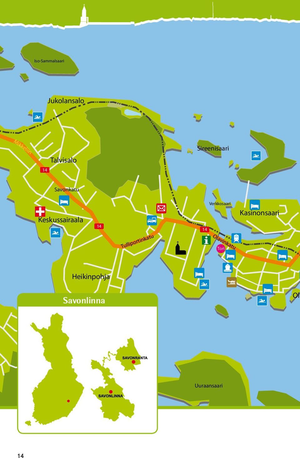 14 Tulliportinkatu Verkkosaari 14 Olavinkatu