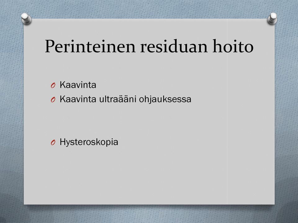 Kaavinta ultraääni