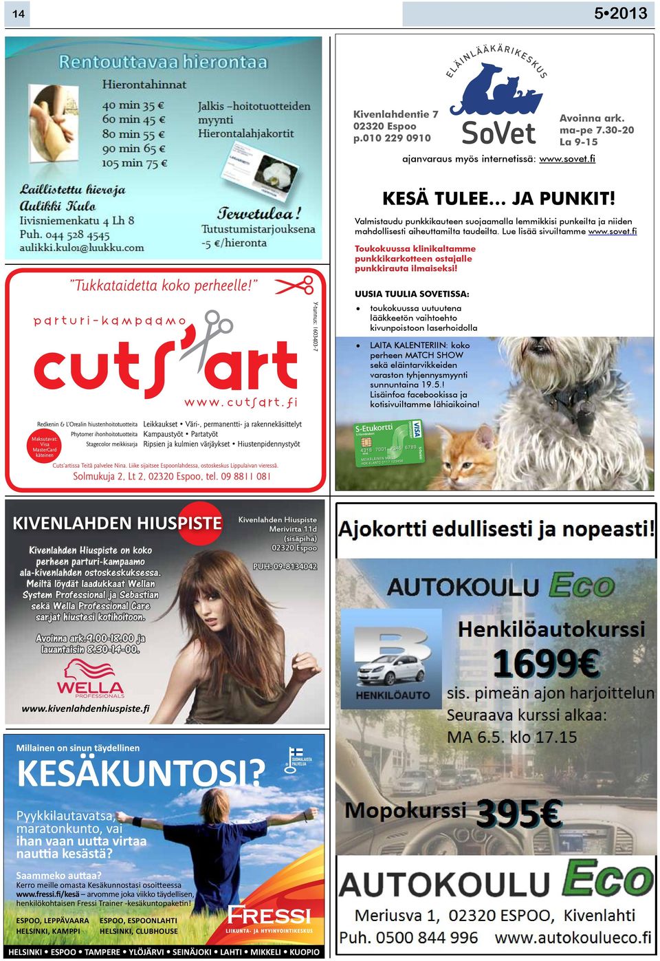 Lue lisää sivuiltamme "#$%&'"() Toukokuussa klinikaltamme punkkikarkotteen ostajalle punkkirauta ilmaiseksi UUSIA TUULIA SOVETISSA: " toukokuussa uutuutena lääkkeetön vaihtoehto kivunpoistoon