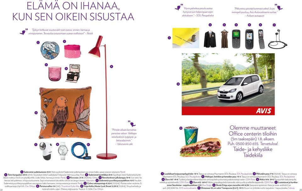 Tervetuloa tutustumaan uuteen mallistoon! Pentik 2. 3. 4. 8. 7. 8. 9. Pimeän aikaan kannattaa panostaa valoon. Vaikkapa retrohenkisiin työpöytä- ja lattiavalaisimiin. Valomannin väki 9.