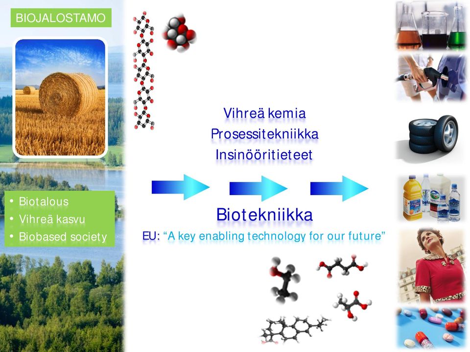 Biotalous Vihreä kasvu Biobased society