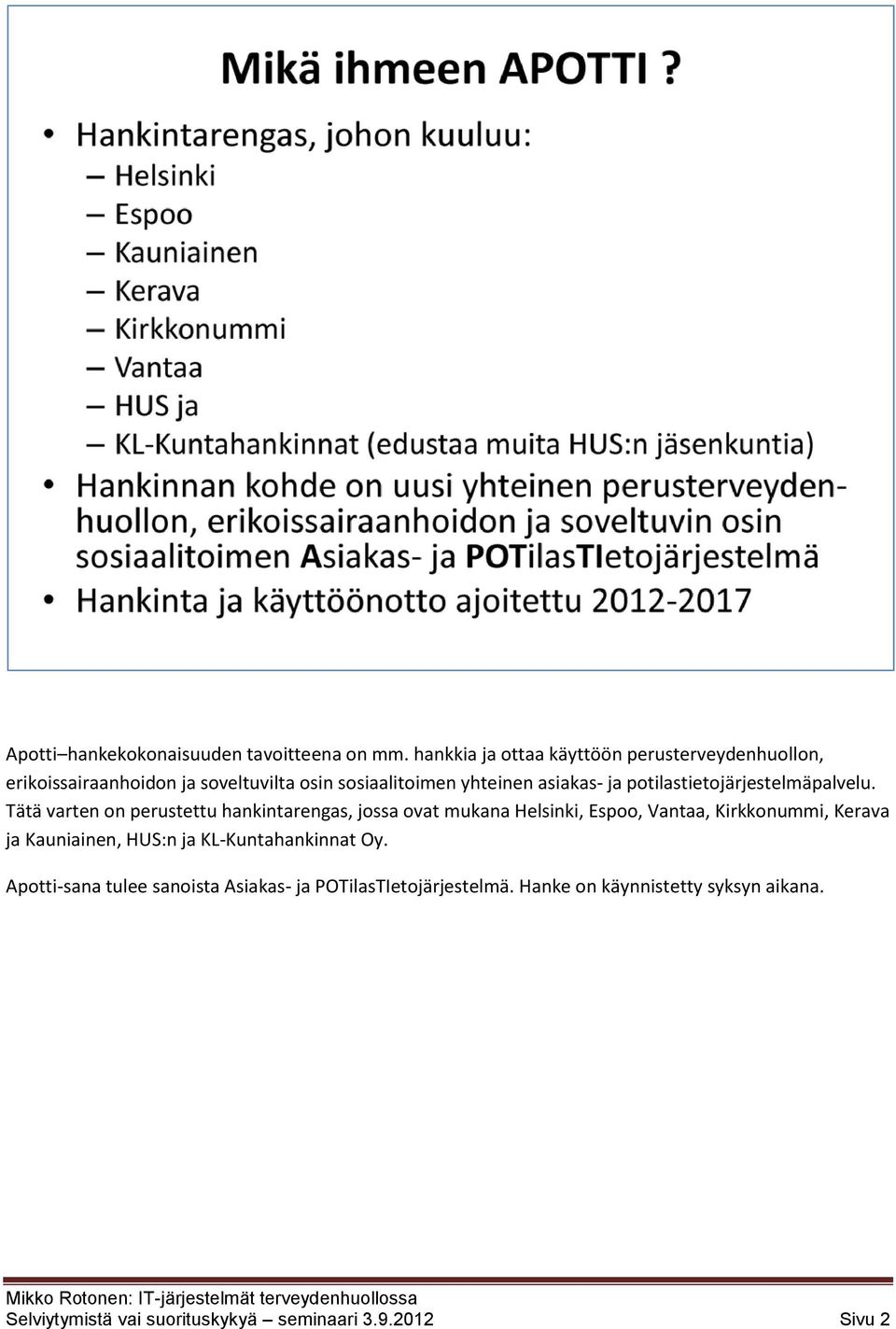 potilastietojärjestelmäpalvelu.