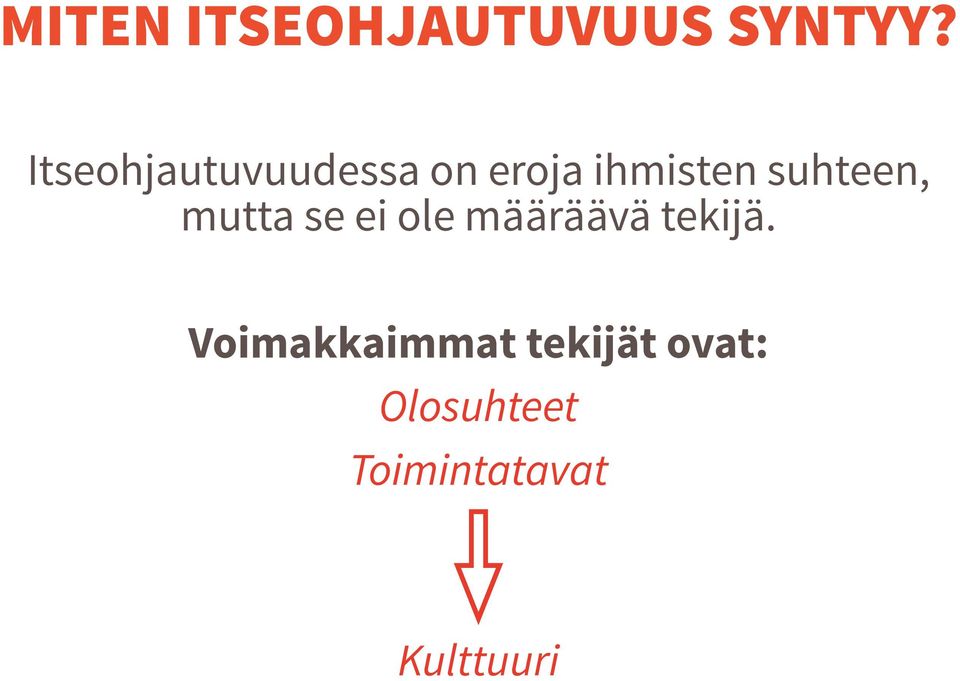 suhteen, mutta se ei ole määräävä tekijä.