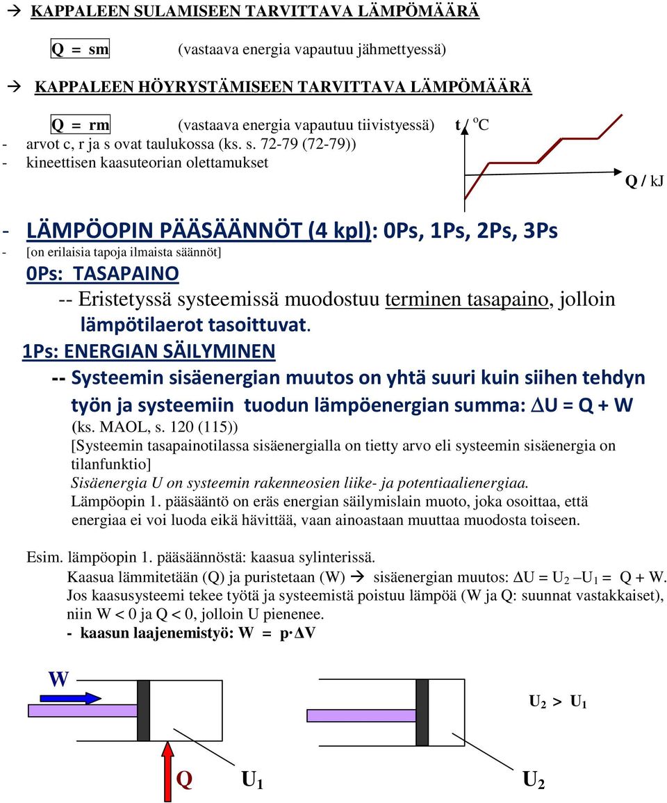 ovat taulukossa (ks. s.
