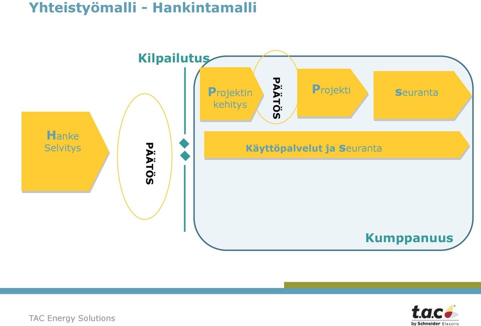 Projekti seuranta Hanke Selvitys PÄÄTÖS