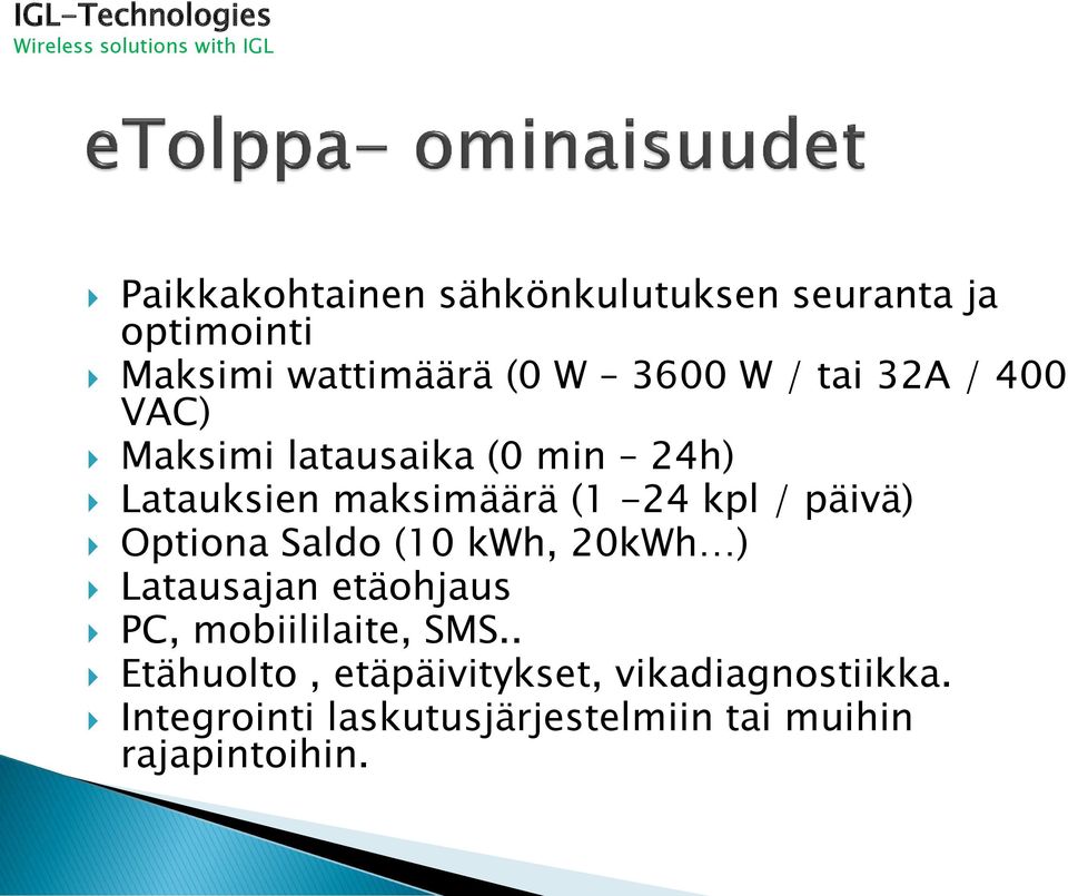 Optiona Saldo (10 kwh, 20kWh ) Latausajan etäohjaus PC, mobiililaite, SMS.