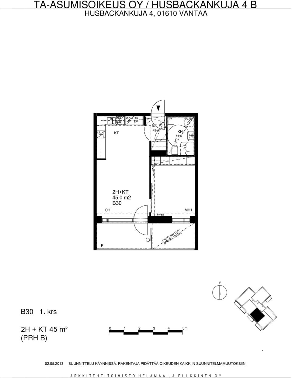 KT 45 m²