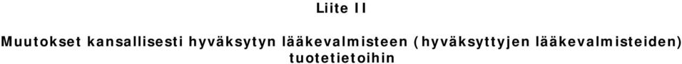 lääkevalmisteen