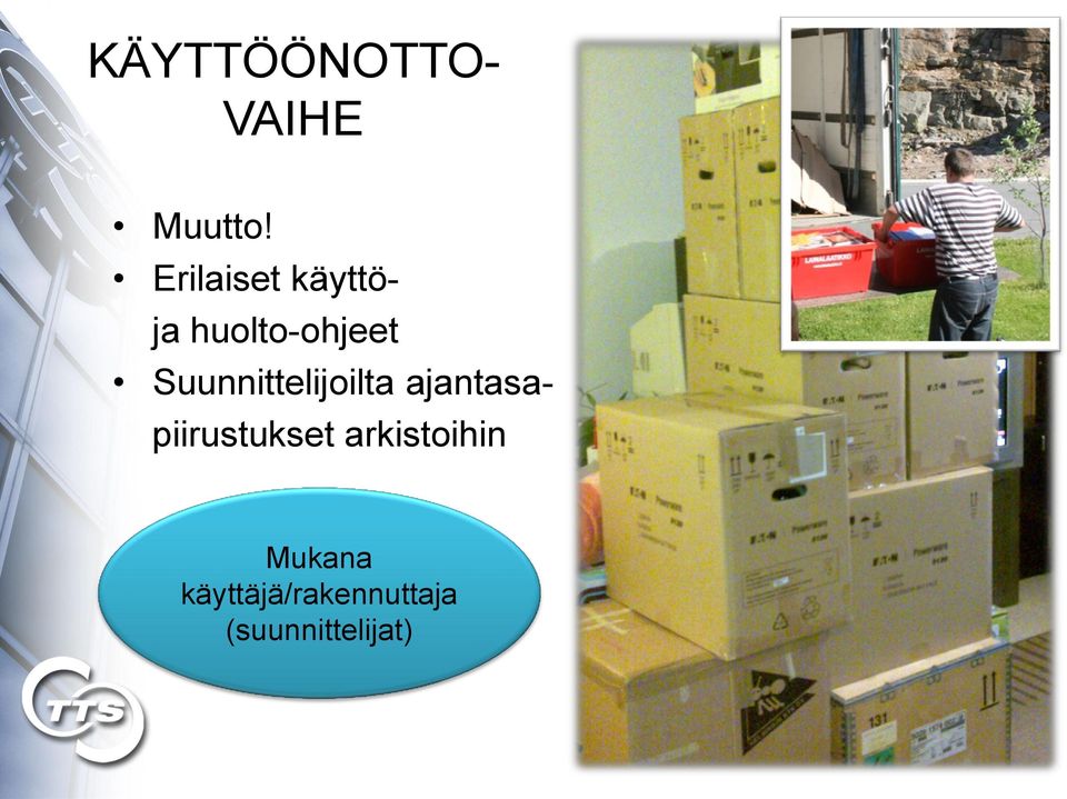 Suunnittelijoilta ajantasapiirustukset