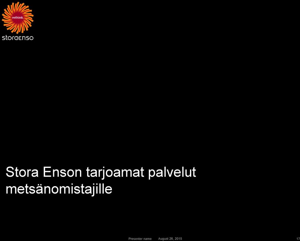 metsänomistajille