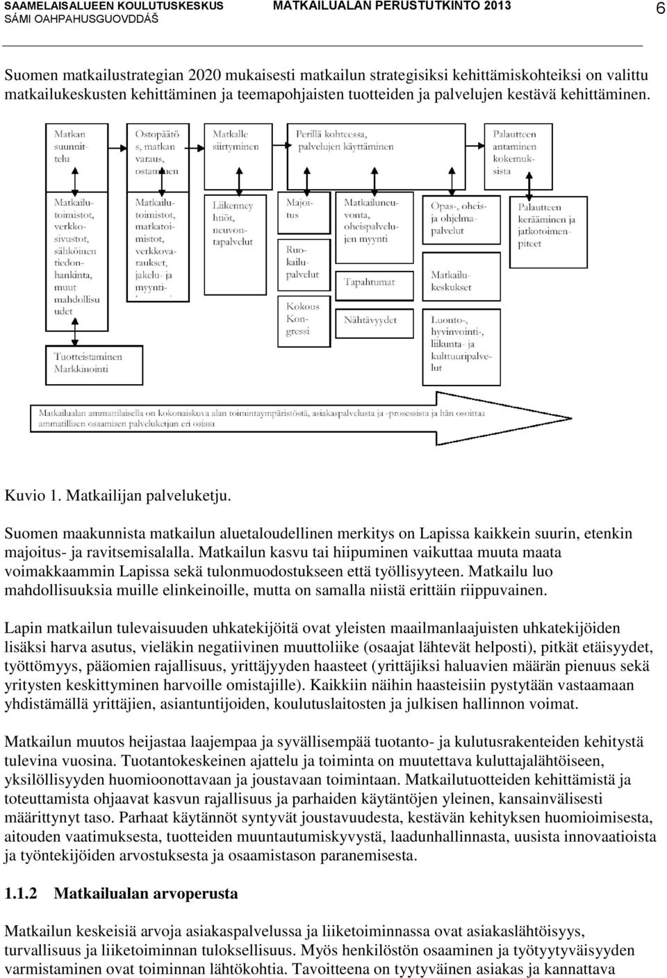 Matkailun kasvu tai hiipuminen vaikuttaa muuta maata voimakkaammin Lapissa sekä tulonmuodostukseen että työllisyyteen.