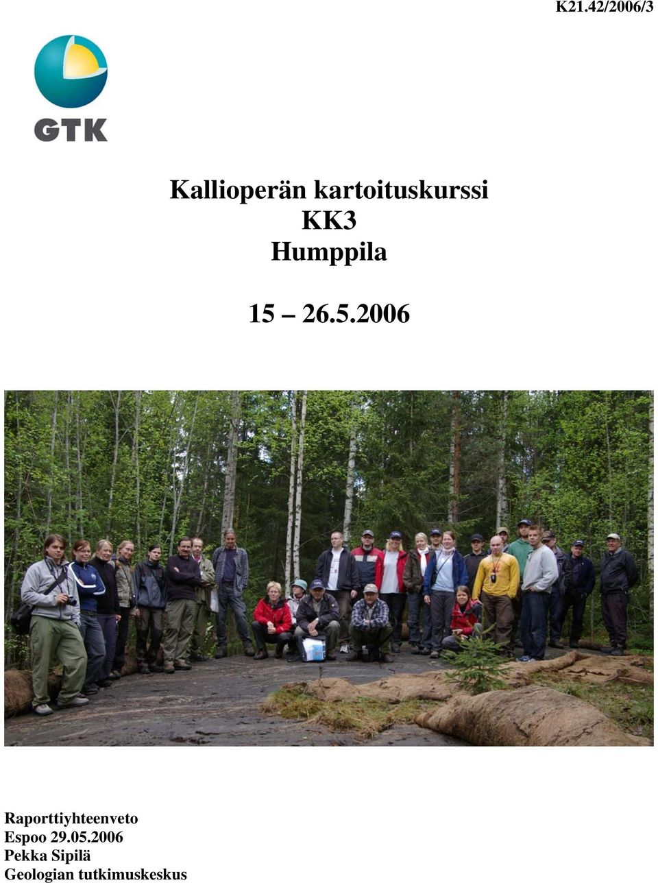 5.2006 Raporttiyhteenveto Espoo 29.