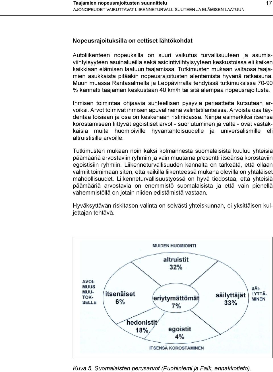 Tutkimusten mukaan valtaosa taajamien asukkaista pitääkin nopeusrajoitusten alentamista hyvänä ratkaisuna.