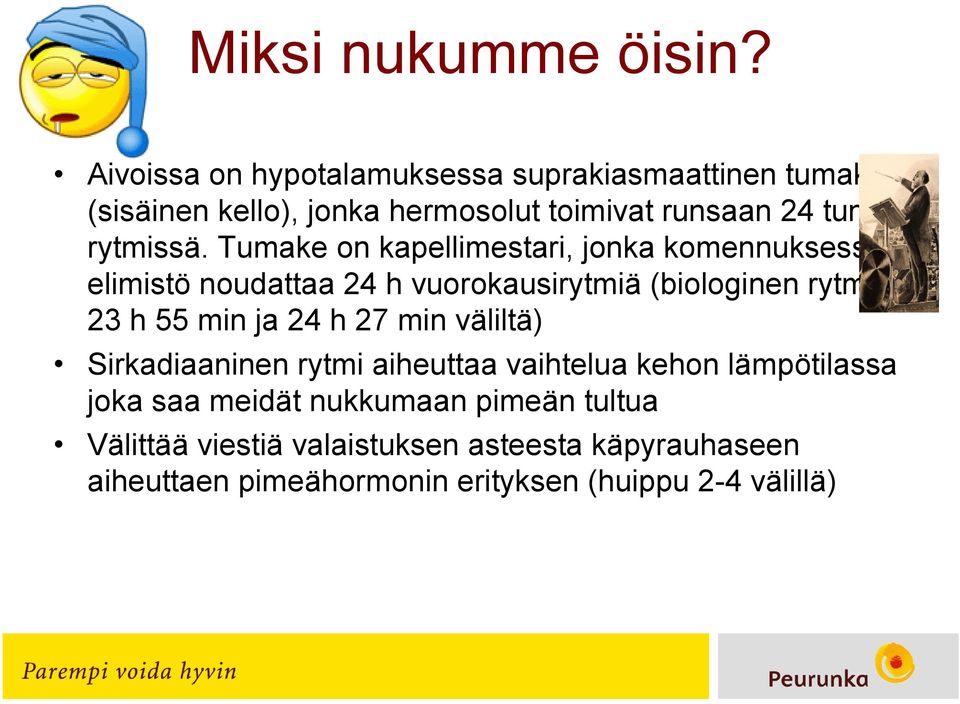 rytmissä.