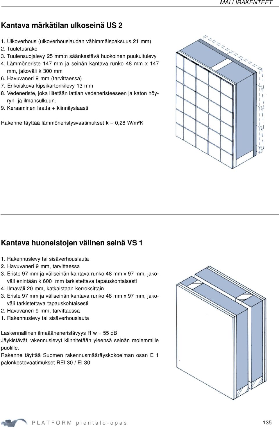 Vedeneriste, joka liitetään lattian vedeneristeeseen ja katon höyryn- ja ilmansulkuun. 9.