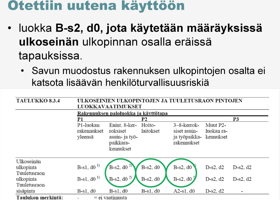 eräissä tapauksissa.