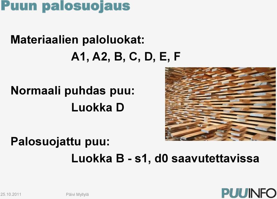 Normaali puhdas puu: Luokka D