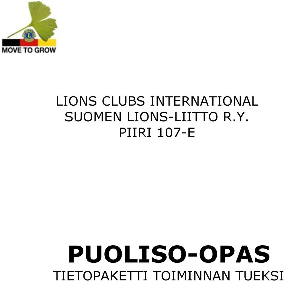 PIIRI 107-E PUOLISO-OPAS