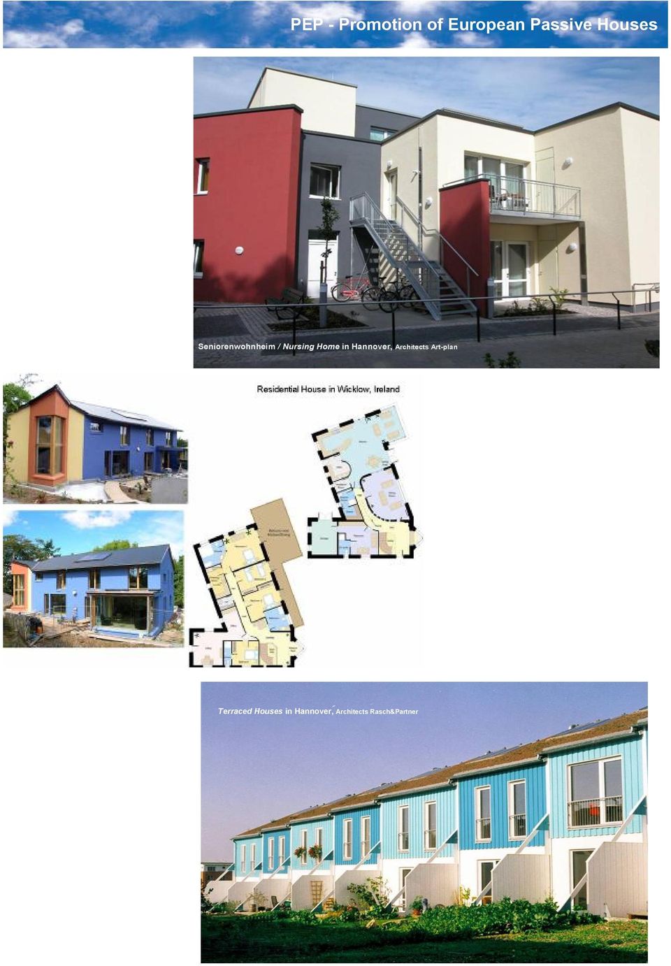 Art plan Terraced Houses in