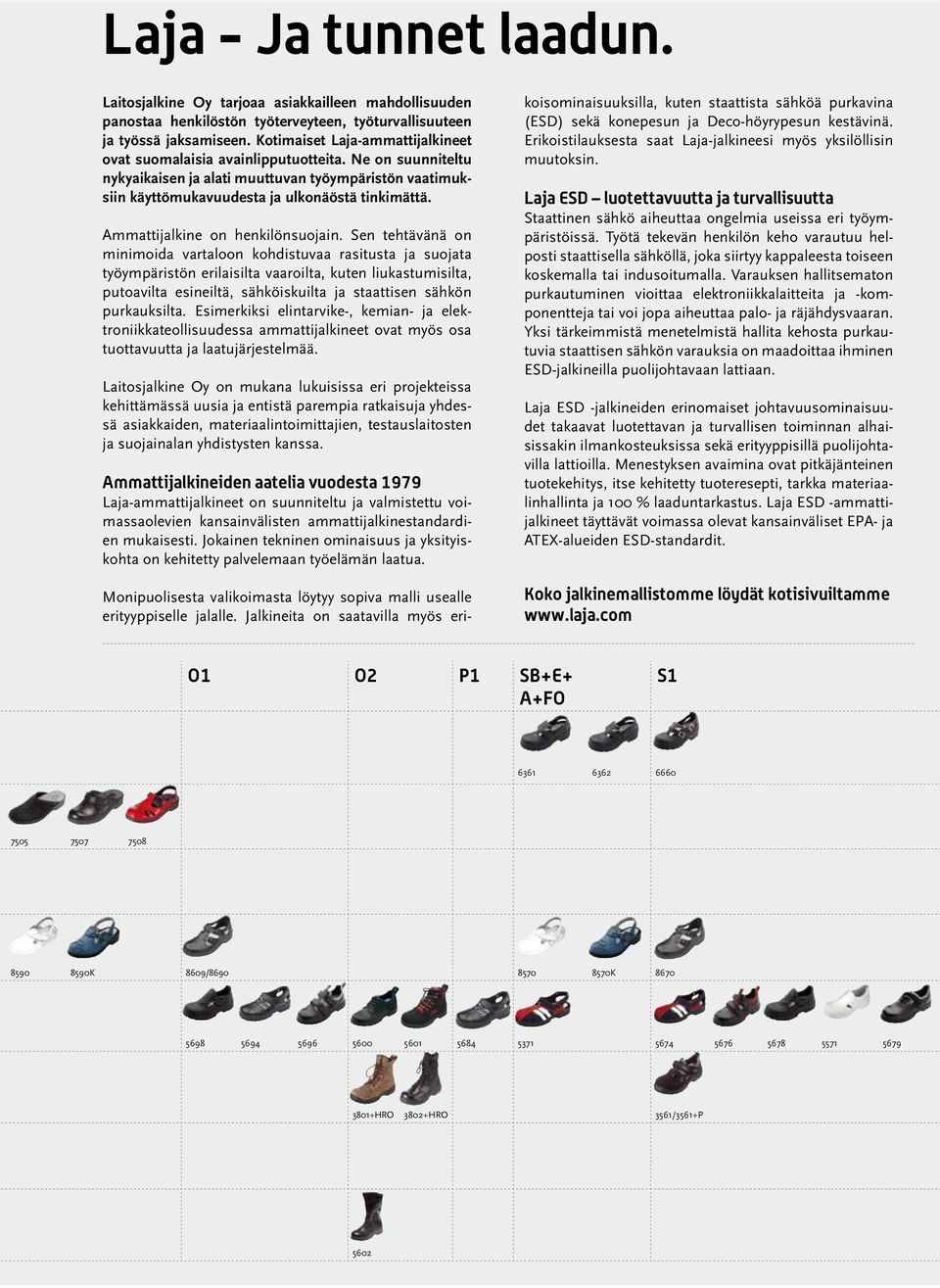 Ammattijalkine on henkilönsuojain.