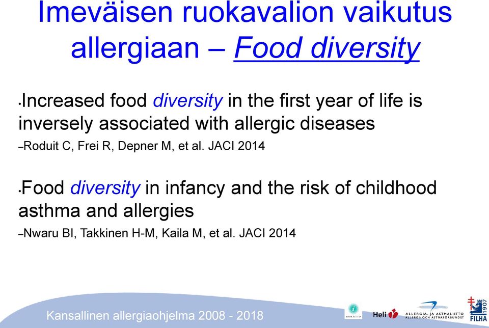 diseases Roduit C, Frei R, Depner M, et al.