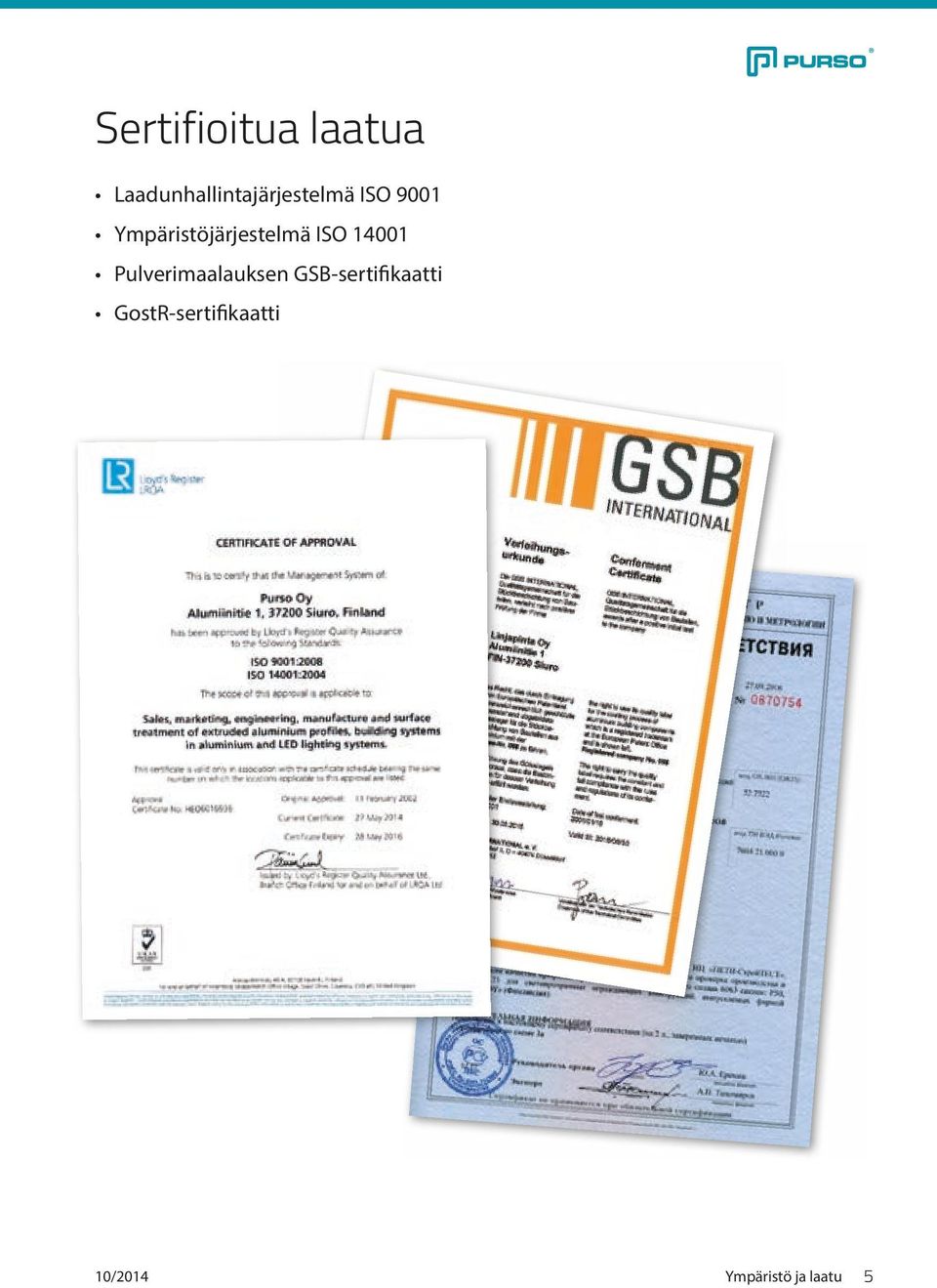Ympäristöjärjestelmä ISO 14001