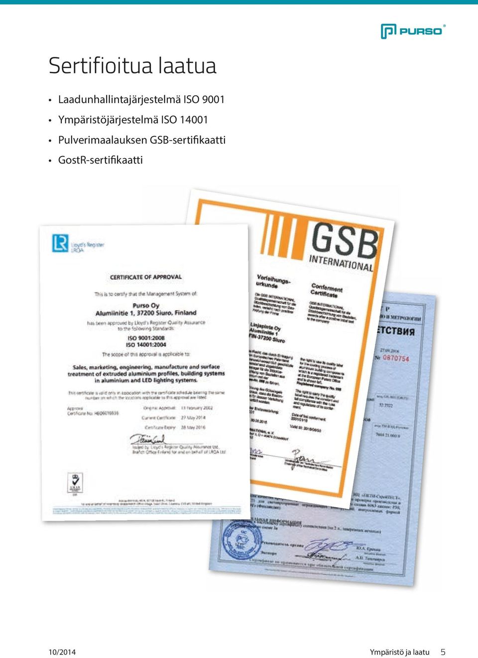 Ympäristöjärjestelmä ISO 14001