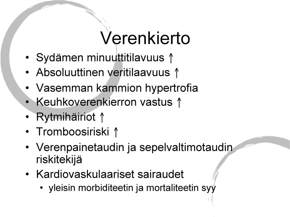 Tromboosiriski Verenpainetaudin ja sepelvaltimotaudin riskitekijä